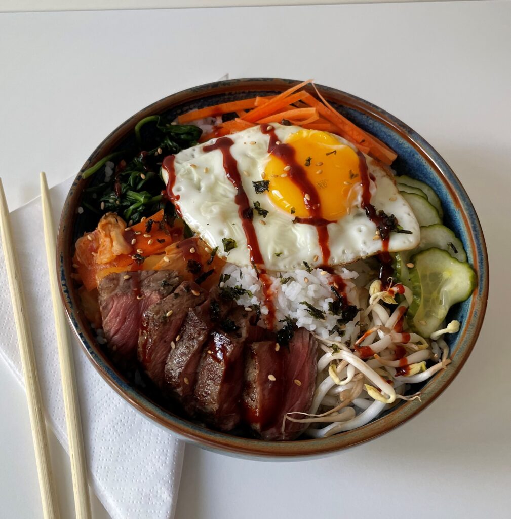 Low FODMAP Bibimbap