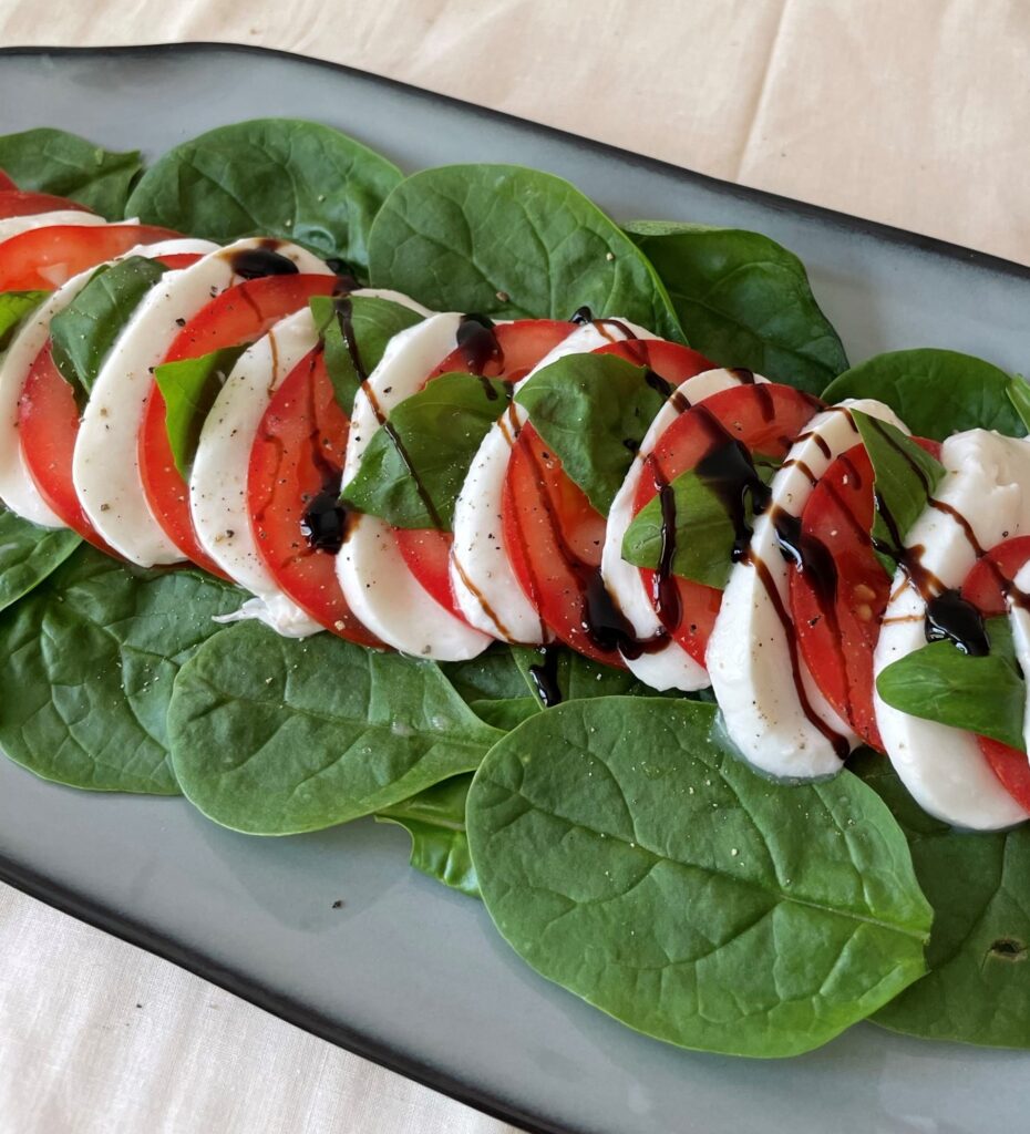 Low FODMAP Caprese Salad