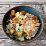 Low FODMAP Chicken Caesar salad