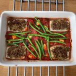 Low FODMAP Cod traybake