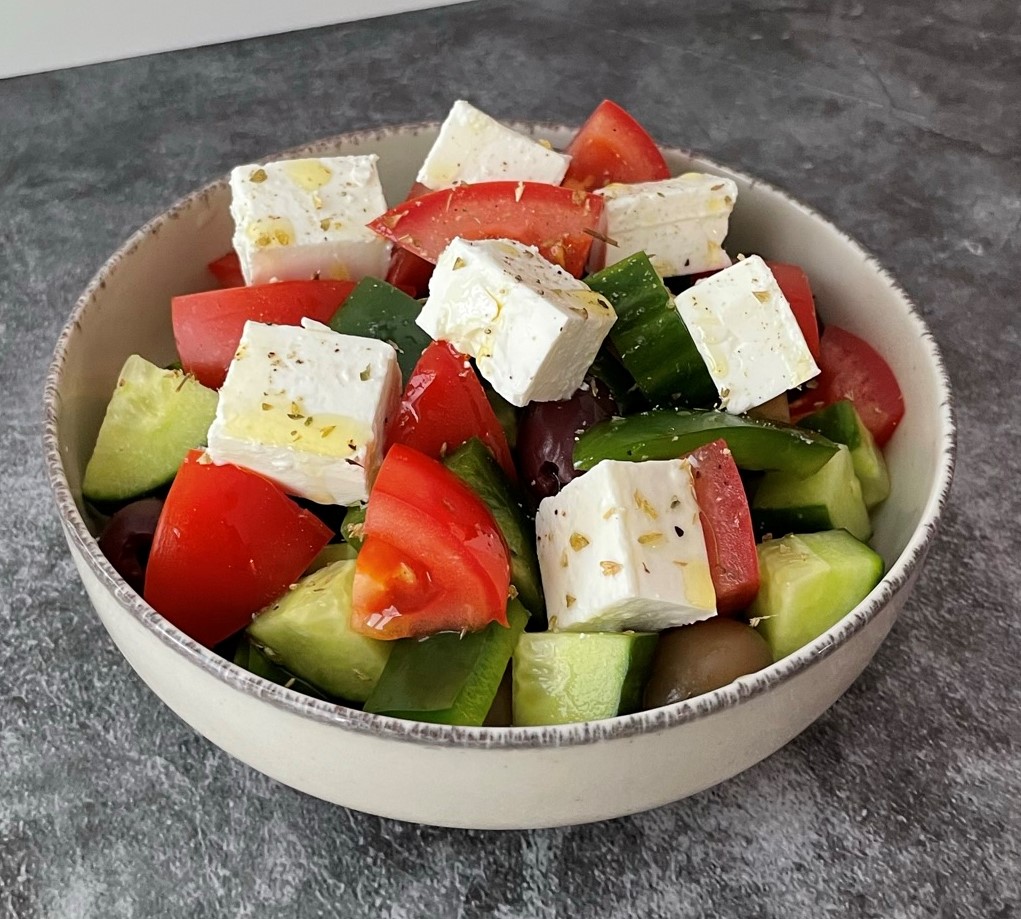 Low FODMAP Greek Salad