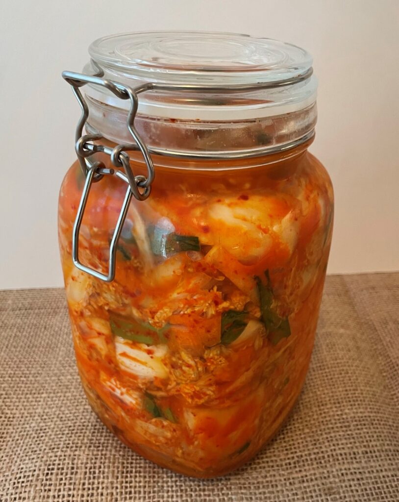 Low FODMAP Kimchi