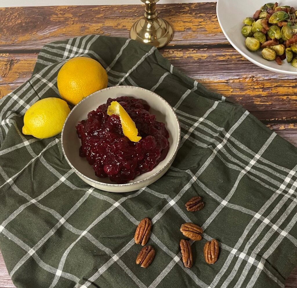 Low FODMAP Cranberry Sauce