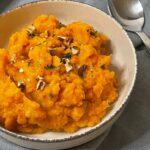 Low FODMAP Maple & Bourbon Sweet Potato Mash