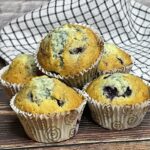 Low FODMAP Blueberry Muffins